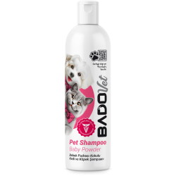 Bado Bebek Pudrası Kokulu Kedi ve Köpek Şampuanı 400 ML