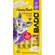 Bado Kedi Krema Ödül Maması Tavuklu 4'lü Bado Kedi Krema Ödül Maması Tavuklu 4'lü
