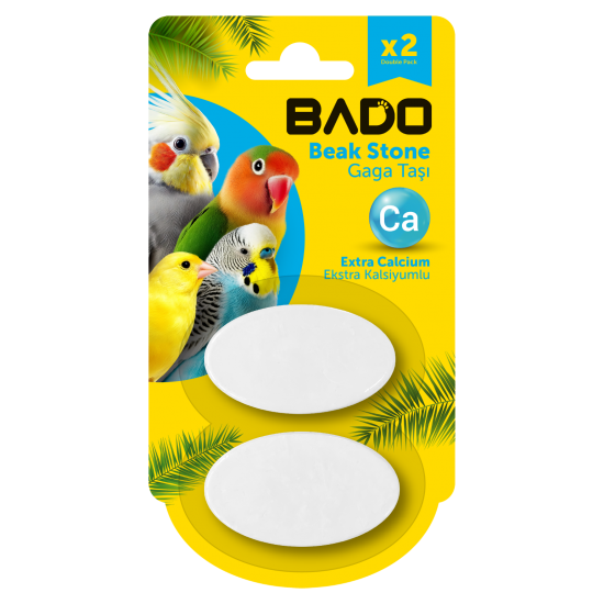 Bado Gaga Taşı Kalsiyumlu 2x20gr Bado Gaga Taşı Kalsiyumlu 2x20gr