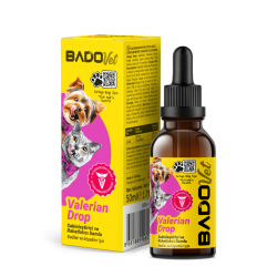 Bado Valerian Drop Kedi Ve Köpekler İçin Sakinleştirici Damla 50 ML Bado Valerian Drop Kedi Ve Köpekler İçin Sakinleştirici Damla 50 ML