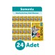 Bado Kısırlaştırılmış Yetişkin Yaş Kedi Maması Somonlu 85Gr 24'lü