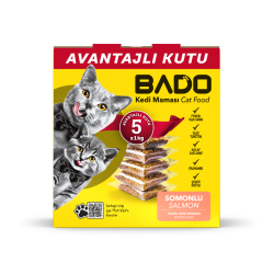 Bado Yavru Kedi Maması Somonlu 5x1kg