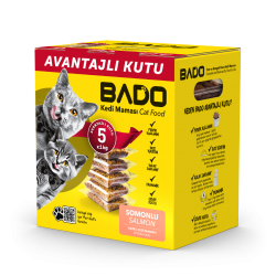 Bado Yavru Kedi Maması Somonlu 5x1kg