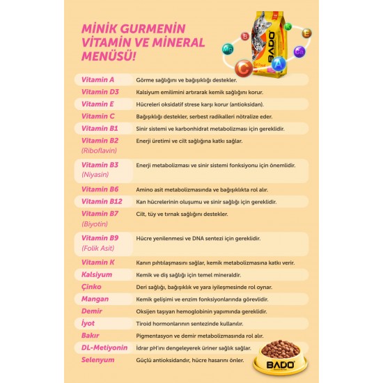 Bado Yavru Kedi Maması Tavuk 10 Kg