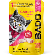 Bado Yavru Kedi Yaş Maması Tavuk 85GR