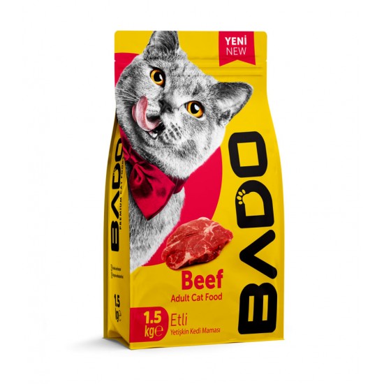 Bado Yetişkin Kedi Maması Etli 1,5 Kg Bado Yetişkin Kedi Maması Etli 1,5 Kg