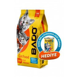 Bado Yetişkin Kedi Maması Somonlu 10 Kg