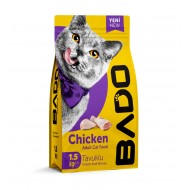 Bado Yetişkin Kedi Maması Tavuk Etli 1,5 Kg