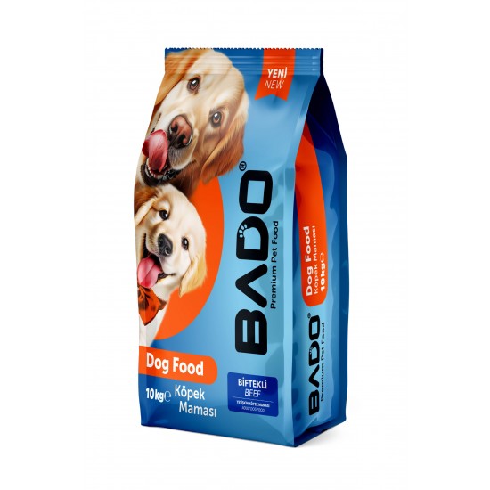 Bado Yetişkin Köpek Maması Biftekli 10 Kg Bado Yetişkin Köpek Maması Biftekli 10 Kg