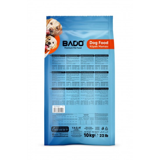 Bado Yetişkin Köpek Maması Biftekli 10 Kg Bado Yetişkin Köpek Maması Biftekli 10 Kg