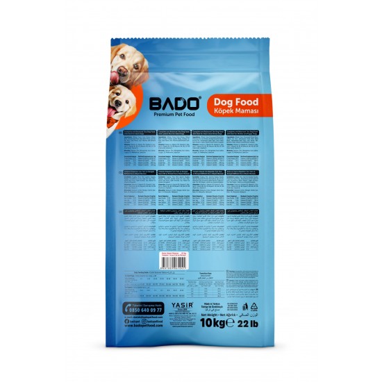 Bado Yetişkin Köpek Maması Kuzu Etli Pirinçli 10 Kg Bado Yetişkin Köpek Maması Kuzu Etli Pirinçli 10 Kg