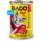 Bado Yetişkin Yaş Kedi Maması Etli Biftekli 400Gr 36'lı