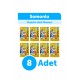 Bado Yetişkin Yaş Kedi Maması Somonlu 85Gr 8'li