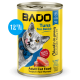 Bado Yetişkin Yaş Kedi Maması Ton Balıklı 400Gr 12'li Bado Yetişkin Yaş Kedi Maması Ton Balıklı 400Gr 12'li