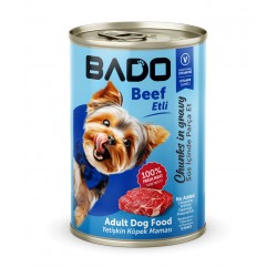 Bado Yaş Köpek Maması Etli Biftekli 400Gr