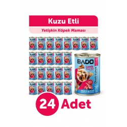 Bado Yetişkin Yaş Köpek Maması Kuzu Etli 400Gr 24'lü