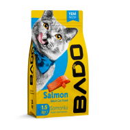 Bado Yetişkin Kedi Maması Somonlu 1,5 Kg
