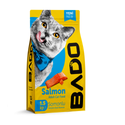 Bado Yetişkin Kedi Maması Somonlu 1,5 Kg