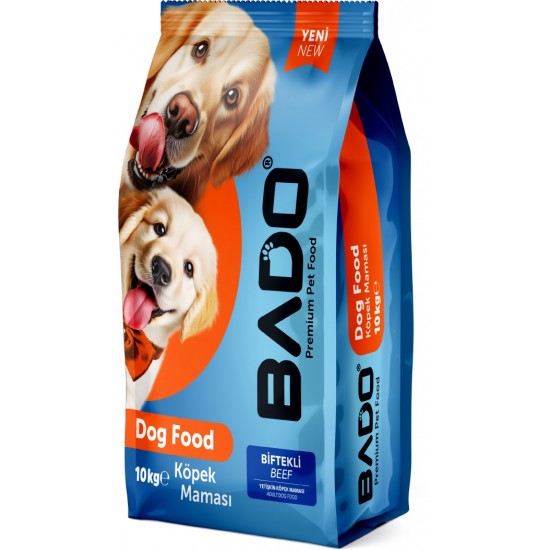 Bado Yetişkin Köpek Maması Biftekli 10 Kg Bado Yetişkin Köpek Maması Biftekli 10 Kg