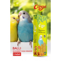 Cango Muhabbet Kuşu Krakeri Ballı 81GR