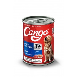 Cango Yaş Yetişkin Köpek Maması Etli 415GR 6Lı Cango Yaş Yetişkin Köpek Maması Etli 415GR 6Lı