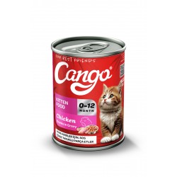 Cango Yavru Yaş Kedi Maması Tavuklu 415Gr 