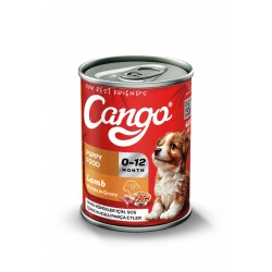 Cango Yavru Yaş Köpek Maması Kuzu Etli 415Gr