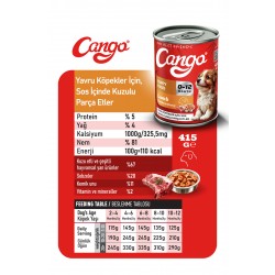 Cango Yavru Yaş Köpek Maması Kuzu Etli 415Gr
