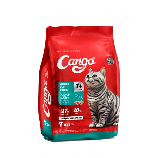 Cango Yetişkin Kedi Maması Kuzu Etli 7Kg