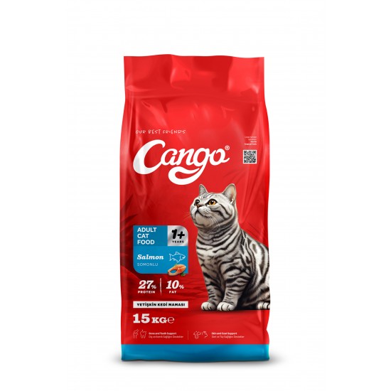 Cango Yetişkin Kedi Maması Somonlu 15KG Cango Yetişkin Kedi Maması Somonlu 15KG