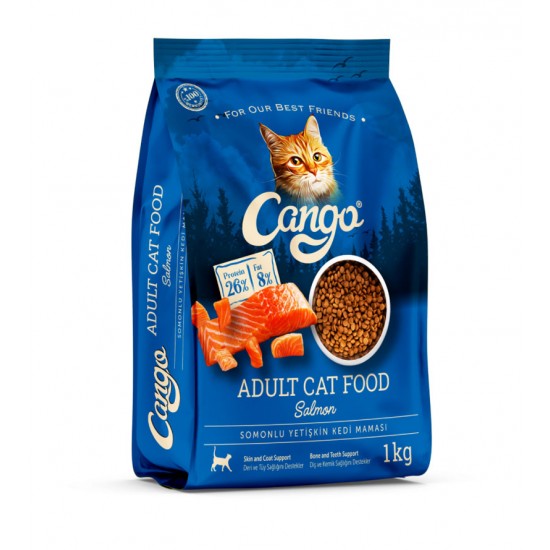 Cango Yetişkin Kedi Maması Somonlu 1 Kg Cango Yetişkin Kedi Maması Somonlu 1 Kg