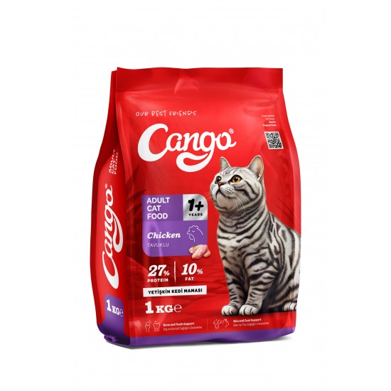 Cango Yetişkin Kedi Maması Tavuk Etli 1 Kg