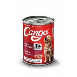 Cango Yetişkin Yaş Köpek Maması Kuzu Etli 415Gr