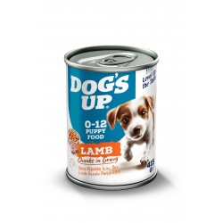 Dogs Up Yaş Yavru Köpek Maması Kuzu Etli 415gr 6Lı