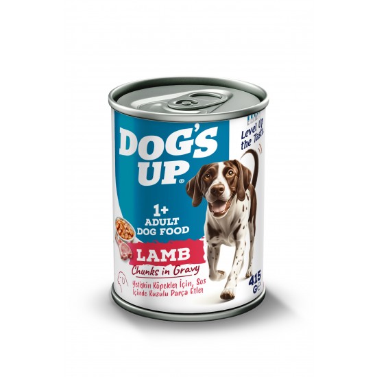 Dogs Up Yaş Yetişkin Köpek Maması Kuzu Etli 415gr