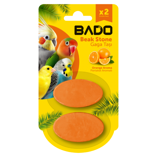 Bado Gaga Taşı Portakallı 2x20gr Bado Gaga Taşı Portakallı 2x20gr