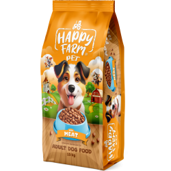 Happy Farm Etli Köpek Maması 15Kg Happy Farm Etli Köpek Maması 15Kg
