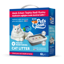 Pet's Clean Klinik Kedi Kumu 6Lt