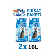 Pets Clean Kedi Kumu Marsilya Sabun Kokulu 10Lt 2Li