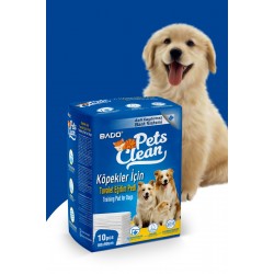Pets Clean Tuvalet Eğitim Pedi 10 ADET (60*90CM)
