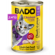 Bado Yetişkin Yaş Kedi Maması Tavuk Etli 400Gr 24'lü